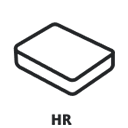 HR šaltų putų čiužiniai