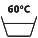 Užvalkalas plaunamas 60°&amp;nbsp;C temperatūroje